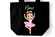 Load image into Gallery viewer, Pirouette Ballerina Personalised Mini Tote Bag
