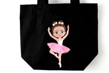 Load image into Gallery viewer, Pirouette Ballerina Personalised Mini Tote Bag
