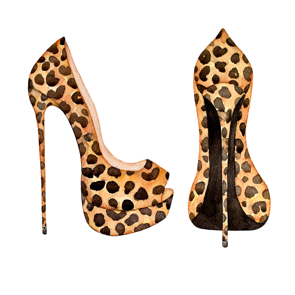 Killer Leopard Heels by Sonya Bull