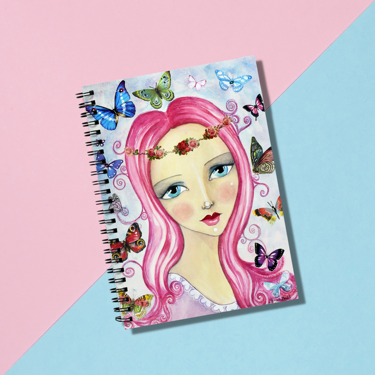 Notebook Collection featuring the artwork by Sonya Bull