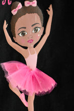 Load image into Gallery viewer, Pirouette Ballerina Personalised Mini Tote Bag
