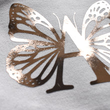 Load image into Gallery viewer, Personalised Butterfly Initial Coin Purse
