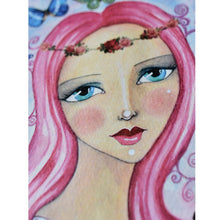 Load image into Gallery viewer, Butterfly Love Greeting Card by Sonya Bull Art
