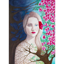 Load image into Gallery viewer, She Blossoms Giclee Fine Art Print - Sonya Bull Art
