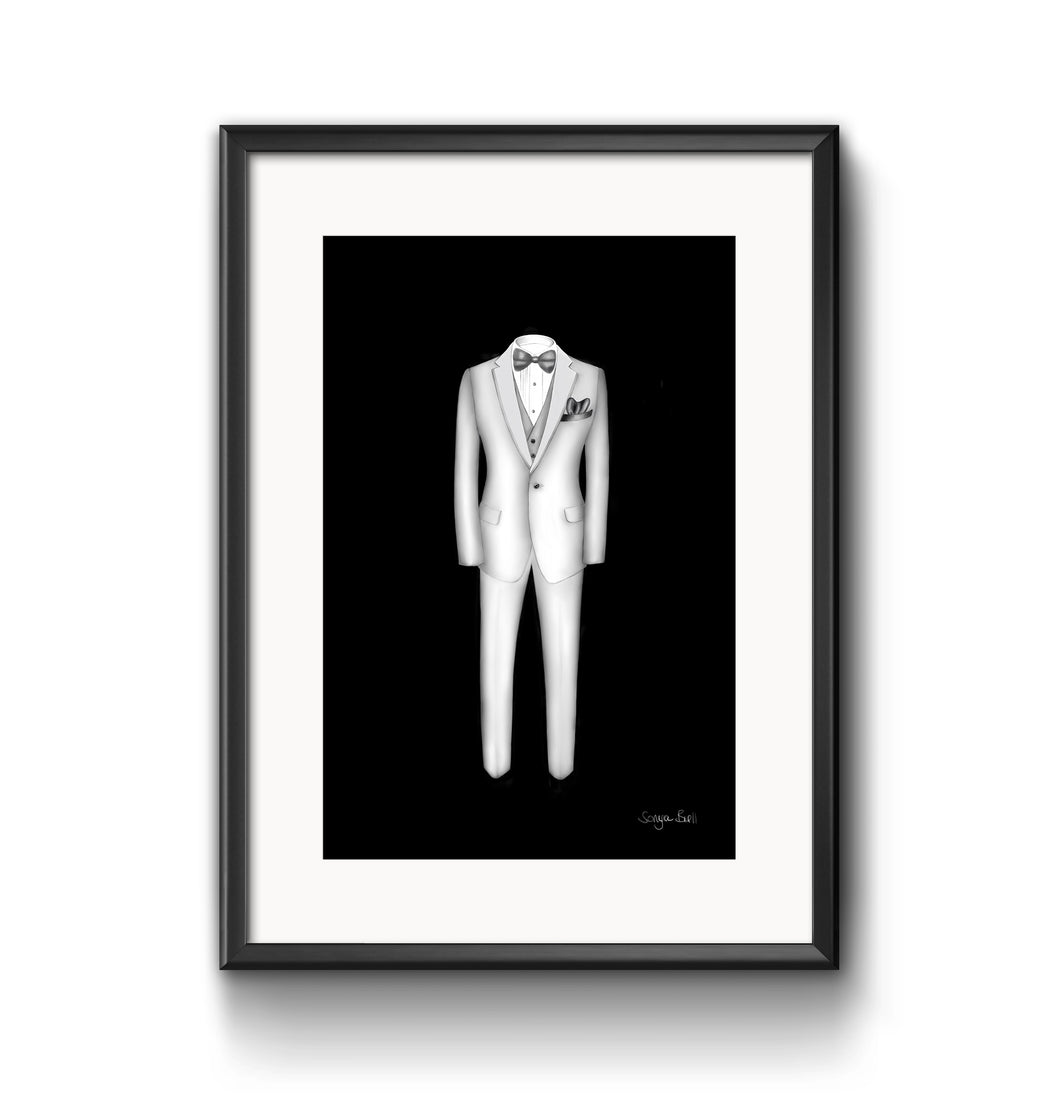 Silver Tuxedo